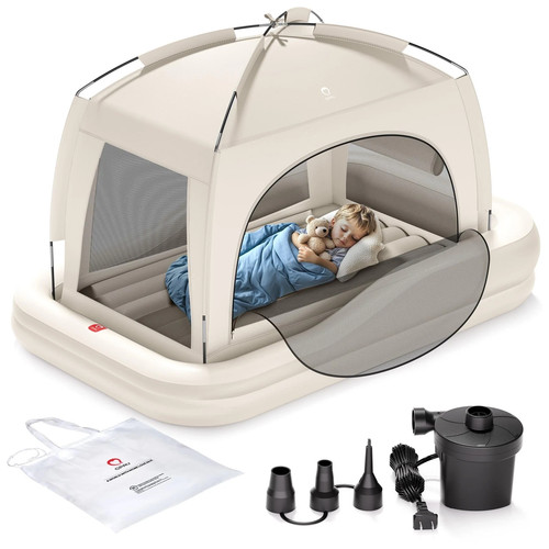 Qpau inflatable toddler travel - inflatable,