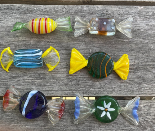 Murano style glass candy - style,