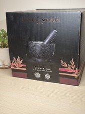 Large Cole And Mason of England Granite Pestle And  Mortar - 20cm - Brand New