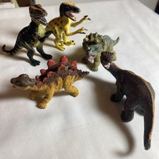 AG069 AAA Early Learning Centre Collectable Baby Dinosaurs Toys 2002 Bundle x5