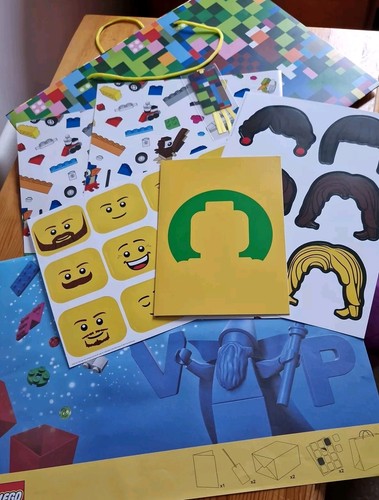 Lego vip gift wrap set - vip,