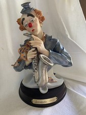 CLOWN Playing Silver Saxophone