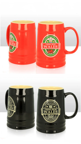 Cheers from wales red dragon - red,