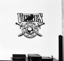 Wall decal vikings warriors - decal,
