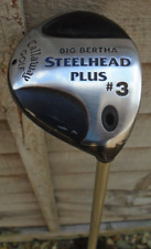 Ladies Callaway Big Bertha Steelhead Plus #3 Wood 15 Degree L Flex Golf Driver