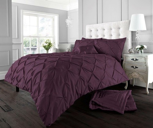 Alford pintuck luxurious duvet - pintuck,