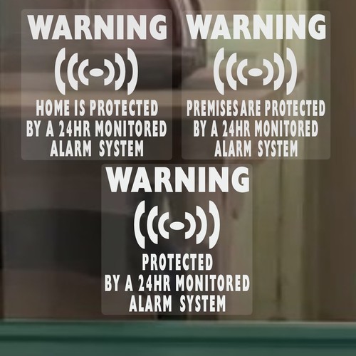 Alarm stickers system - alarm,