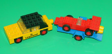 Vintage LEGO Legoland 650 Car with Trailer Racing Car Instructions Manual Retro
