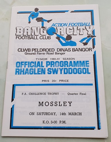 Bangor city mossley - bangor,