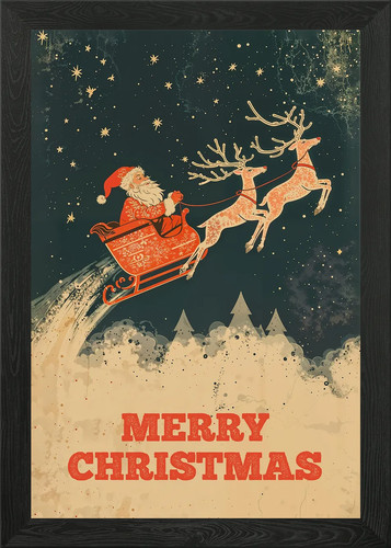 Vintage santa claus christmas - vintage,