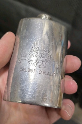 Vintage glen grant whisky hip - glen,