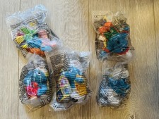 5 Sealed Smurfs McDonald's 4"