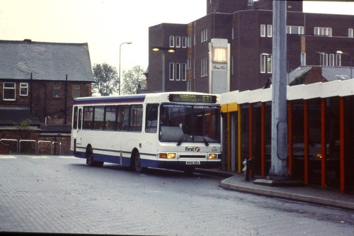 35mm original colour bus slide - original,