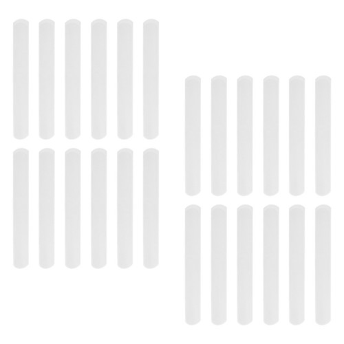 Pcs white snap bracelets - white,