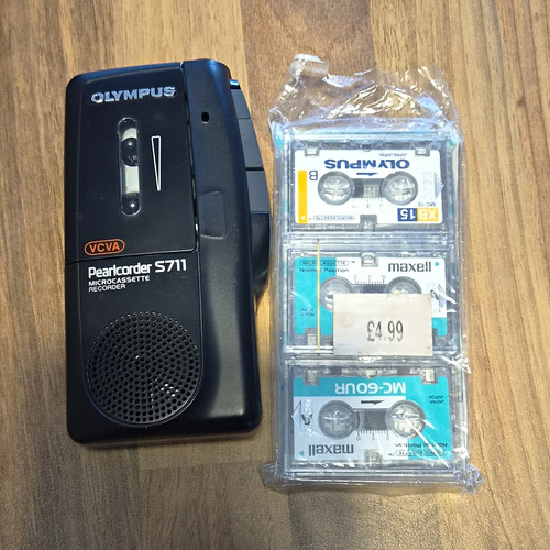 Olympus pearlcorder s711 vcva - olympus,