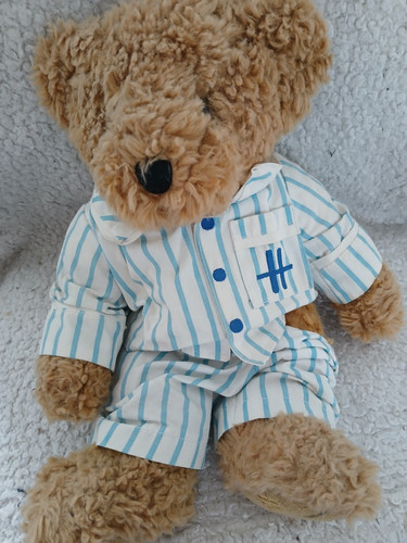 Harrods brown teddy bear - teddy,