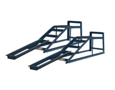 2x Heavy Duty 2.5 Ton Tonne Metal Car Ramp Van Ramps Lifting Garage & Extensions