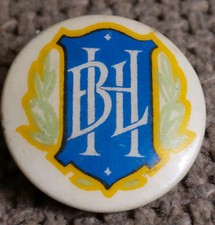 Vintage Charity Badge BHL Barnardo Helpers League 25mm by Fattorini Mid-Century 