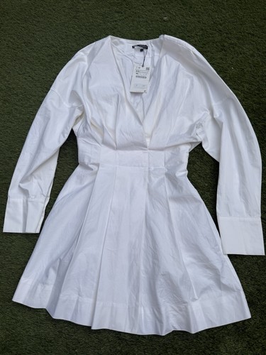 Zara white long sleeve - white,