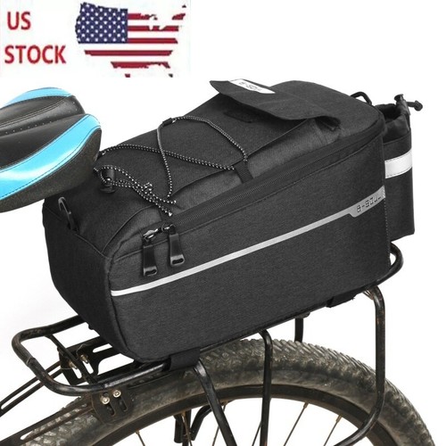 Bike rear rack bag 10l - rack,