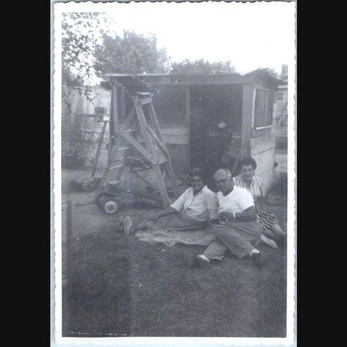 C1950s snapshot photo people - c1950s,