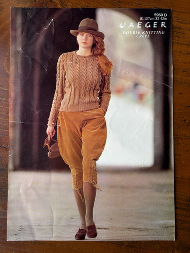 Jaeger 5960 knitting - , pattern