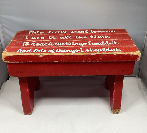 Vintage red wooden - vintage,