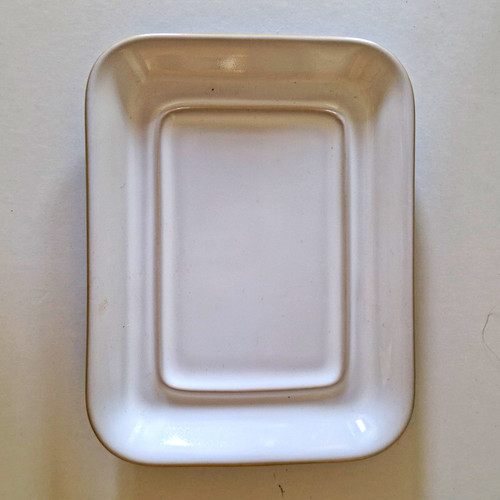 Denby blue white rectangular - blue, &