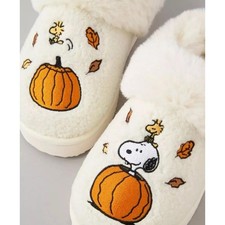 American Eagle Peanuts Snoopy Fall Slippers Size 8 RARE SOLD OUT Cozy NEW