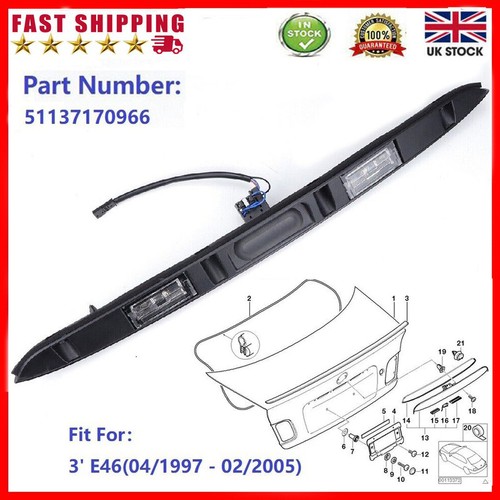 Rear trunk boot handle lid - boot,