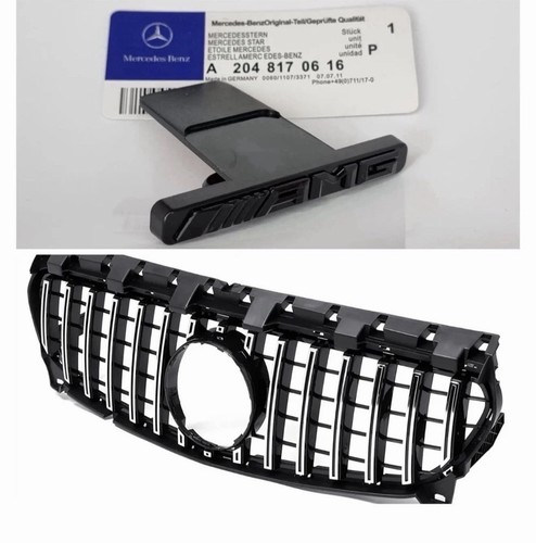 Mercedes amg front badge grill - mercedes,