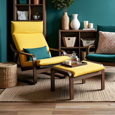Bright Yellow Chair and