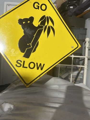 Koala sign - sign,