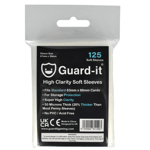 Guard soft card sleeves - guard-it,