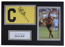 Steve Bull Signed Captains