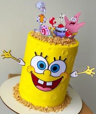 Spongebob and friends cake - and,