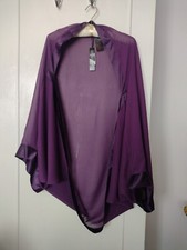 Debut Chiffon Shrug Purple