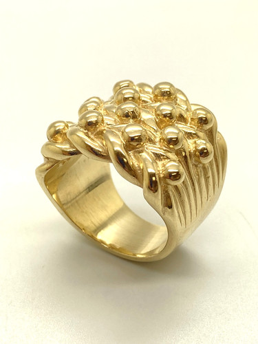 9ct yellow solid gold - solid, 4