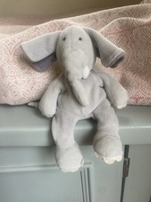 Vintage Jellycat Rumble Tumble Elephant Retired 2000 8" Soft Plush Good Cond. 