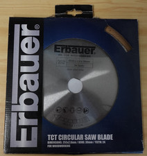 Erbauer TCT 255mm 24 Tooth Table Saw Blade Mitre Saw Blade