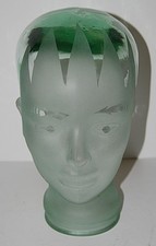 Vintage Glass Mannequin Head