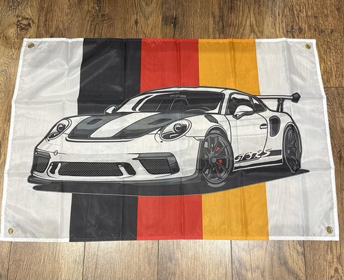 Porsche gts flag - porsche, rs