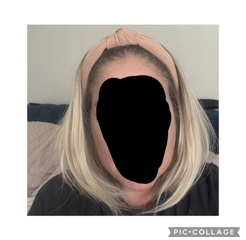 Platinum blonde shaded root - shaded,