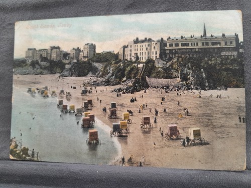Tenby south sands bathing - tenby,