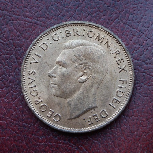 George 1951 bronze penny - george,
