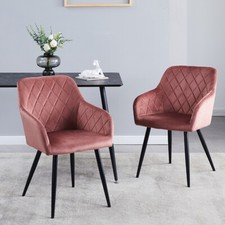 2x Dining Chairs Set
