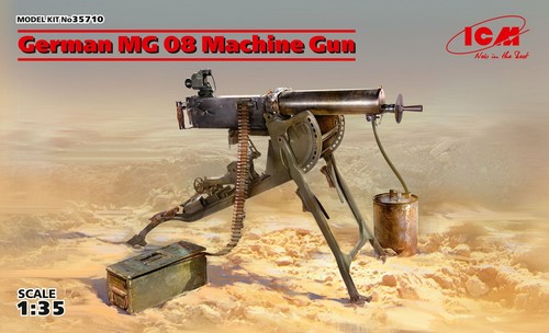 German mg08 machine gun - german, (100%
