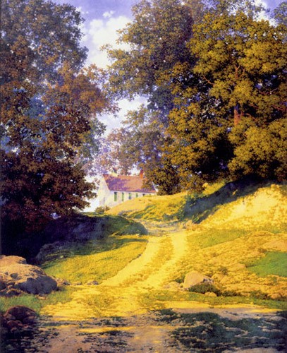 Village school house 22x30 - village,