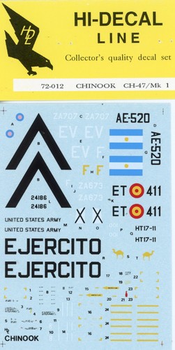 Decal line 72 012 - hi-decal, 1/72