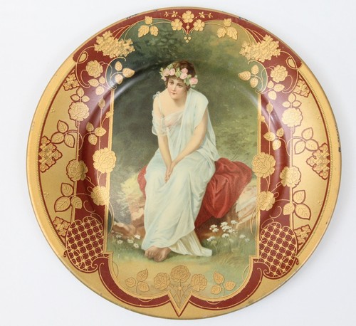 Antique tin litho royal saxony - royal,